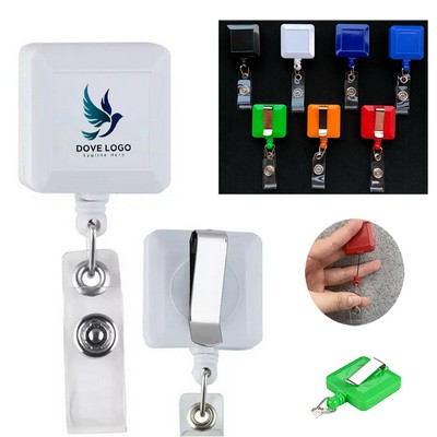 Square Economy Badge Reel